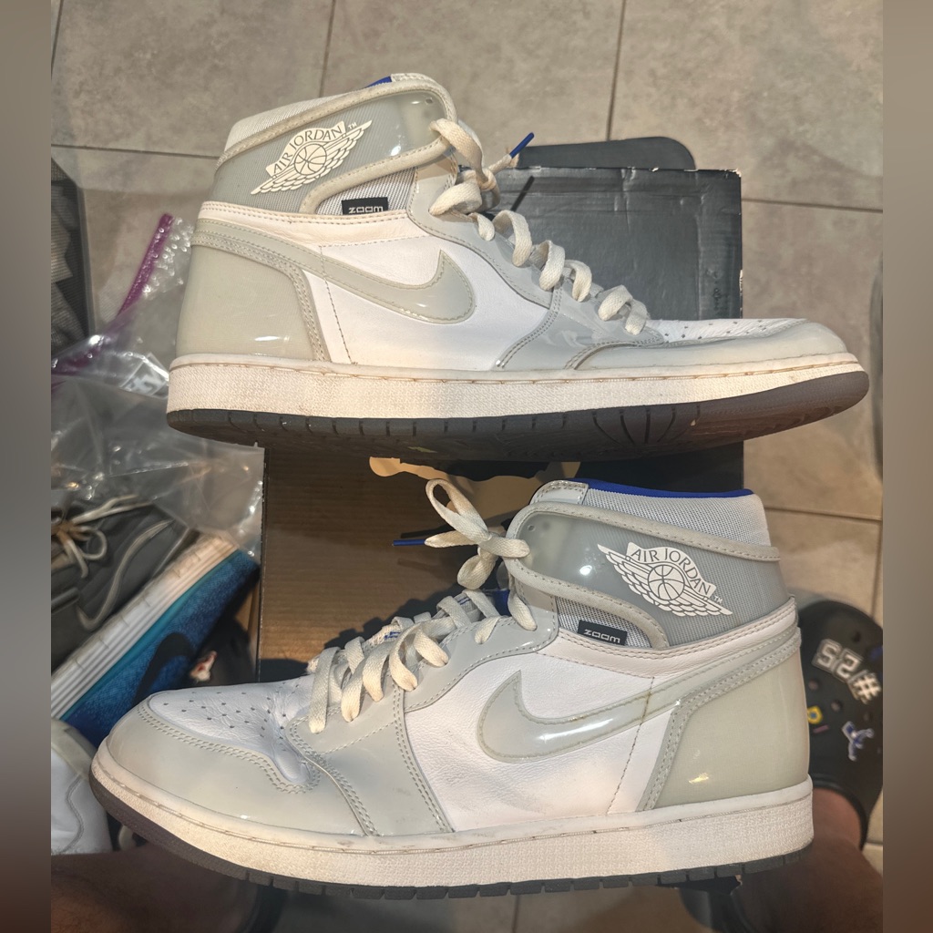 Air Jordan Retro 1 Zoom Mens Size 14 Preowned